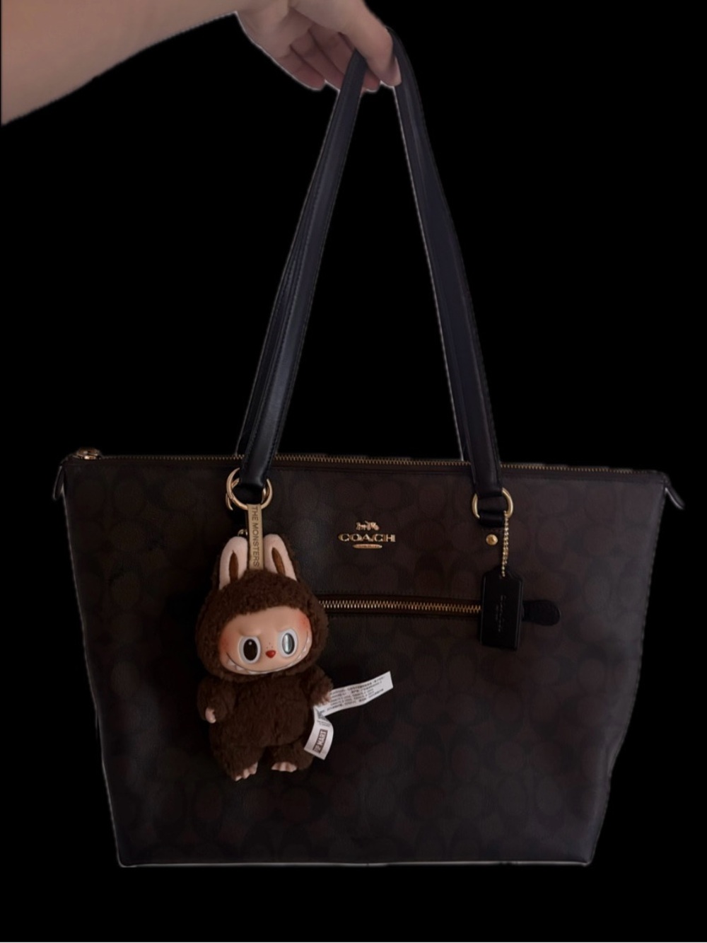 Coach Canvas Gallery Tote Bag